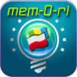 Icon of program: Mem-o-ri Flag Quiz - lear…