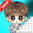Icon of program: BTS Pixel Art - ColorbyNu…
