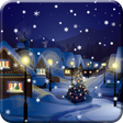 Icon of program: Snow Night City live wall…