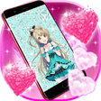 Icon of program: Anime Girl live Wallpaper