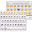 Icono de programa: Simple White Emoji Keyboa…