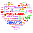 Icon of program: Word Cloud Art Generator