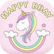 Icono de programa: Unicorn Birthday Cards