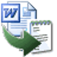 Icon of program: Batch DOC to TXT Converte…