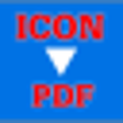 Icono de programa: Free Icon to PDF Converte…