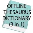 Icon of program: Offline Thesaurus Diction…