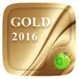 Icon of program: Gold 2016 GO Keyboard The…