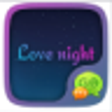 Icon of program: GO SMS LOVE NIGHT THEME