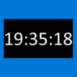 Icon of program: Full screen clock for Win…