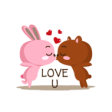 Icon of program: Bear and Rabbit Love Love…