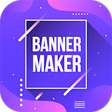 Banner Maker Photo and Text icon