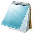Icon of program: Notepad