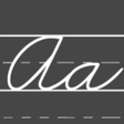 Icono de programa: Cursive Fonts for Windows…