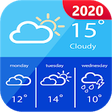 Icono de programa: Weather clock 2020 - Weat…