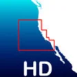 Icon of program: Aqua Map California HD - …