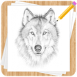 Icono de programa: How to Draw Wolves - Easy…