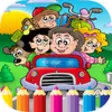 Icon of program: Family Farm Coloring Book…