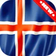 Icon of program: Iceland Flag Wallpaper