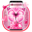 Icon of program: Lovely Pink Butterfly Hea…
