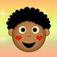 Icono de programa: Black Emoji Stickers