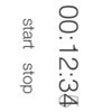 Icon of program: Full-screen clock & stopw…