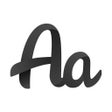 Icon of program: Fonts - Font & Emoji Keyb…