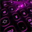 Icon of program: Purple Light Black Keyboa…