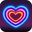 Icon of program: Glowing Heart Puzzle