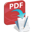 Icon of program: PDF to Text Converter Exp…