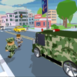 Icon of program: Blocky Army City Rush Rac…