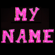 Icono de programa: 3D My Name Pink Live Wall…