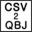 Icono de programa: CSV2QBJ