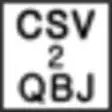 Icon of program: CSV2QBJ