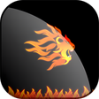 Icono de programa: Neon Flames Wallpaper