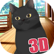 Icono de programa: Black cat live wallpaper