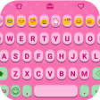 Icon of program: Pink Jelly Emoji Keyboard