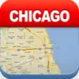 Icon of program: Chicago Offline Map - Cit…