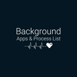 Icon of program: Background Apps & Process…