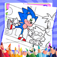 Icono de programa: Coloring Book For Sonic 2…