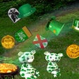 Icon of program: 3D Shamrock Teddy Bears