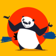 Icon of program: Panda Warrior - Kungfu Sa…