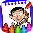 Icono de programa: Mr comedy bean coloring p…