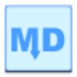 Icono de programa: Takedown: A Markdown Edit…