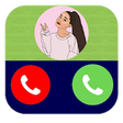 Icono de programa: Fake call Ariana Grande P…