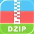 Unzip zip rar 7z extract icon