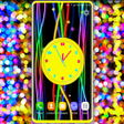 Icono de programa: 3D Neon Clock Live Wallpa…