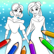 Icono de programa: Ice Princess Coloring Pag…