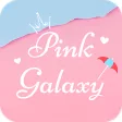 Icon of program: Pink Galaxy Font Samsung …