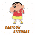 Icon of program: Cartoon Stickers for What…