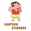 Icon of program: Cartoon Stickers for What…